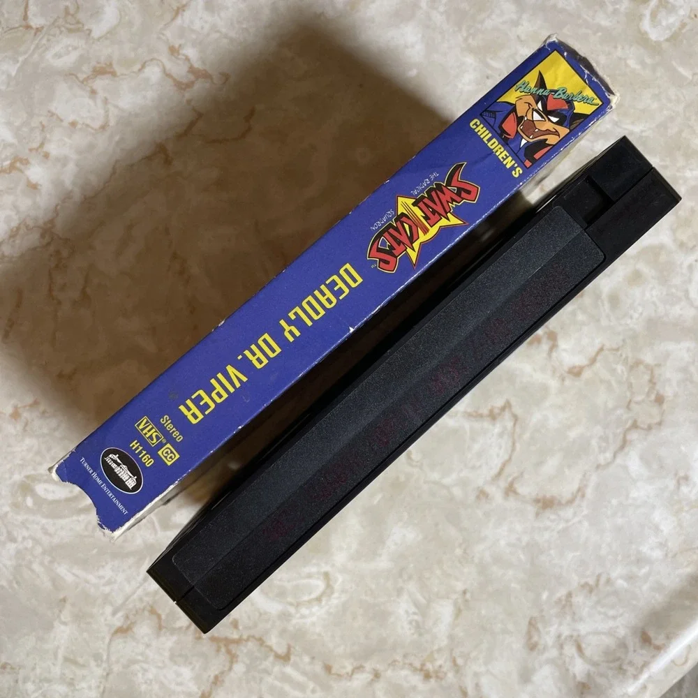RARE !!!        Vintage SWAT KATS -The Radical Squadron - Deadly Dr. Viper - VHS